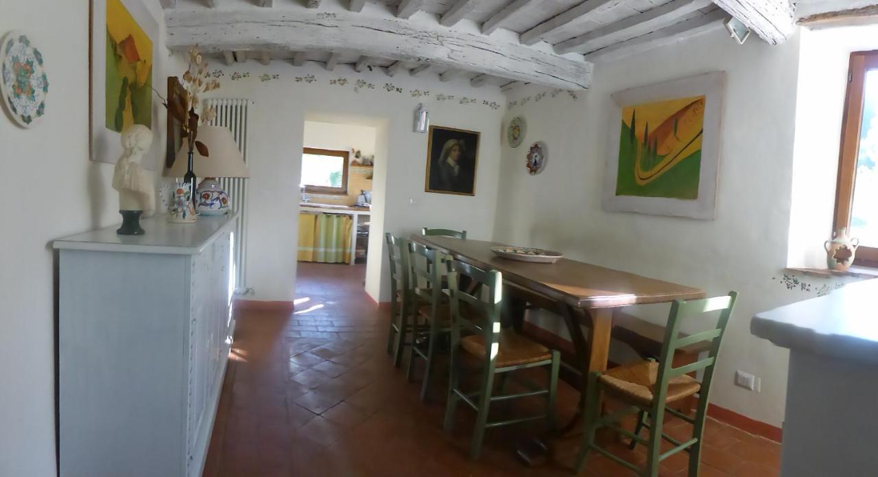 Podere Pian Di Cava Castelnuovo di Val di Cecina Kültér fotó
